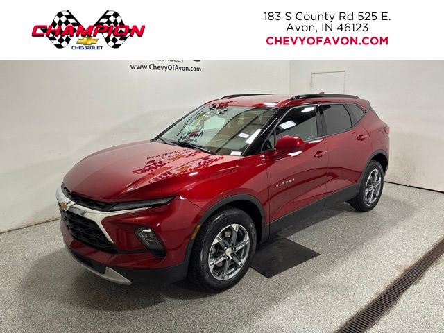 Radiant Red Tintcoat 2025 Chevrolet Blazer SUV / Crossover  9-Speed Automatic Overdrive