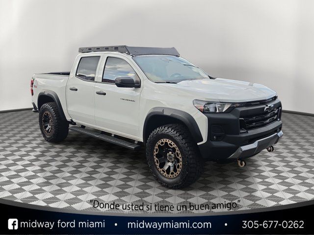 Summit White 2023 Chevrolet Colorado Pickup Truck Four-Wheel Drive 8-Speed Automatic