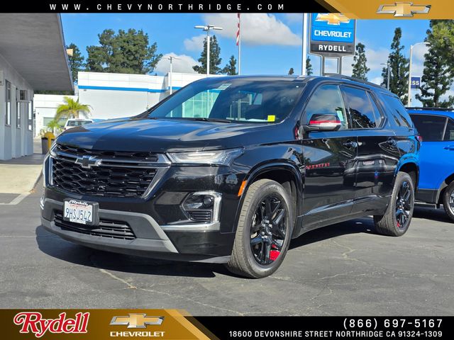 Black Metallic 2023 Chevrolet Traverse Premier AWD SUV / Crossover Four-Wheel Drive 9-Speed Automatic