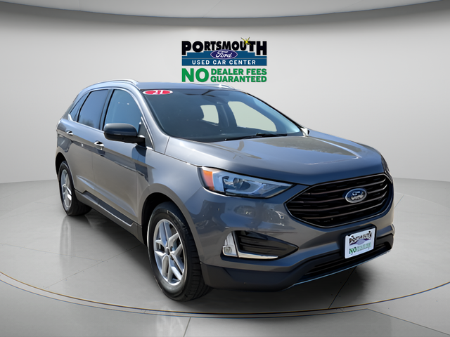 Gray Metallic 2021 Ford Edge SEL AWD SUV / Crossover All-Wheel Drive 8-Speed Automatic