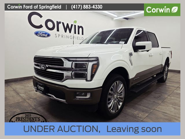 Star White Metallic TC 2025 Ford F-150 Pickup Truck Four-Wheel Drive Automatic
