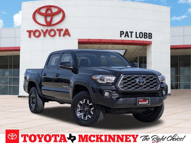 Black 2023 Toyota Tacoma TRD Off Road Double Cab 4WD Pickup Truck Four-Wheel Drive 6-Speed Automatic