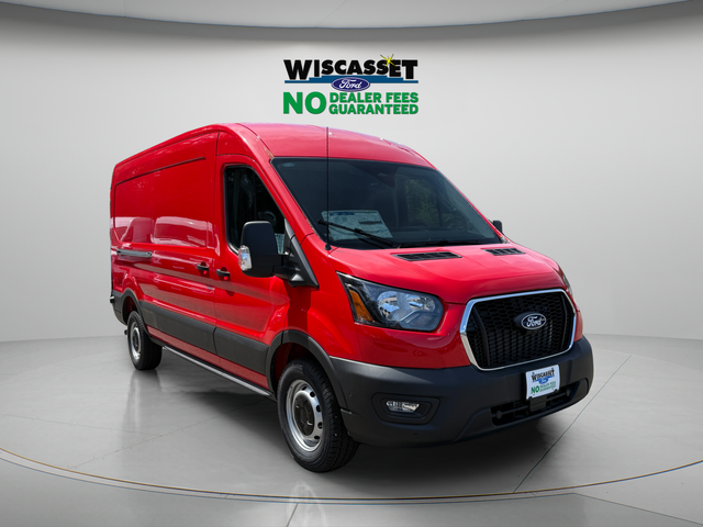Race Red 2026 Ford Transit Cargo Van Rear-Wheel Drive 