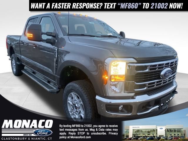 Gray Metallic 2026 Ford F-250 Super Duty Pickup Truck Four-Wheel Drive Automatic