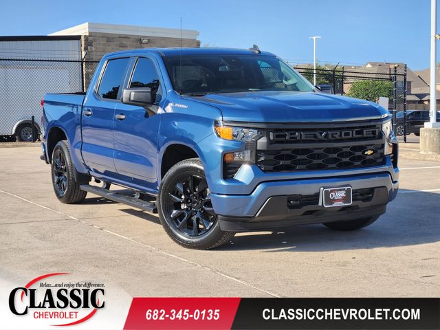 Lakeshore Blue Metallic 2024 Chevrolet Silverado 1500 Pickup Truck 4X2 8-Speed Automatic