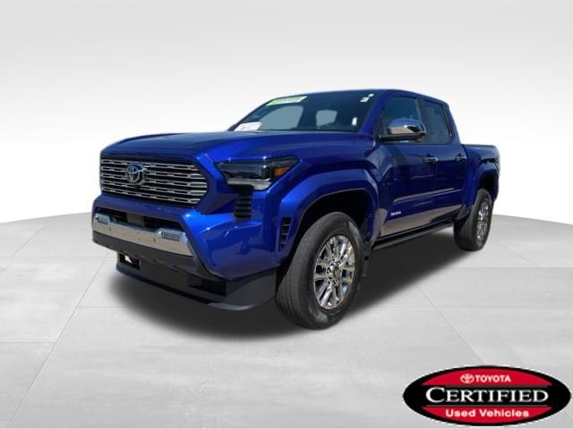 Blue Crush Metallic 2025 Toyota Tacoma Limited Double Cab 4WD Pickup Truck Four-Wheel Drive 8-Speed Automatic