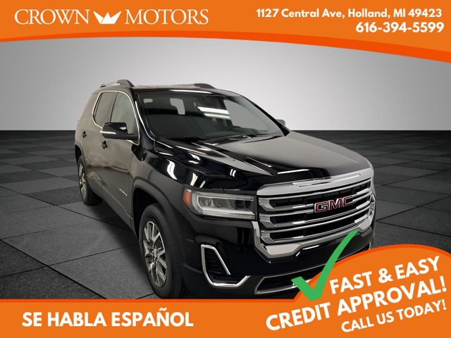 Black (Ebony Twilight Metallic) 2023 GMC Acadia SUV / Crossover Four-Wheel Drive 9-Speed Automatic