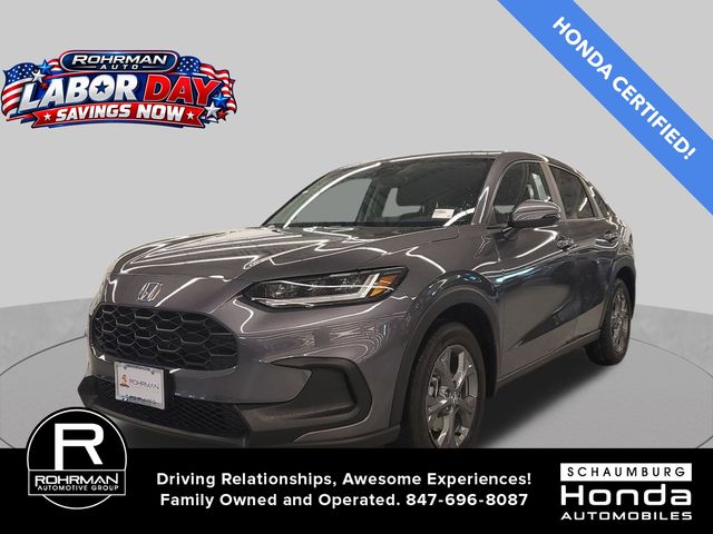 Gray (Modern Steel Metallic) 2026 Honda HR-V SUV / Crossover All-Wheel Drive Continuously Variable Transmission