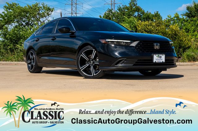 2025 Honda Accord Hybrid Sport Black at Don McGill Toyota