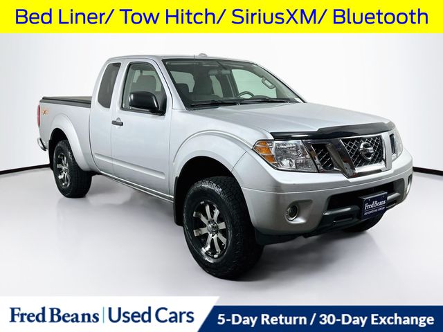 Brilliant Silver 2017 Nissan Frontier Pickup Truck Four-Wheel Drive 5-Speed Automatic Overdrive