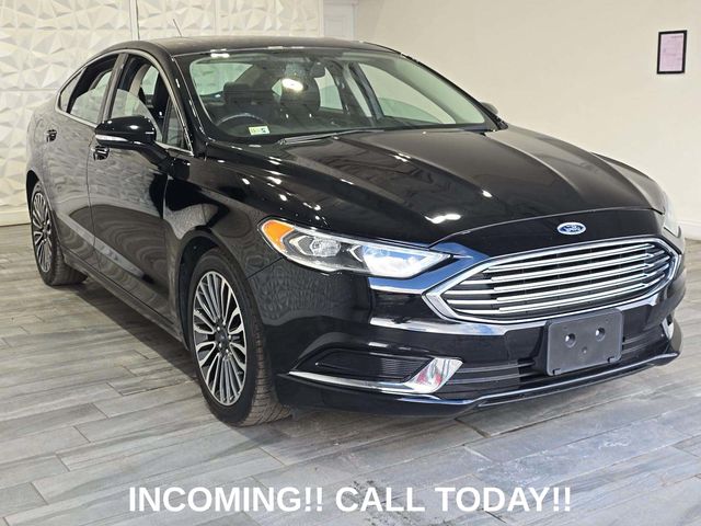Shadow Black 2018 Ford Fusion SE Sedan Front-Wheel Drive 6-Speed Automatic