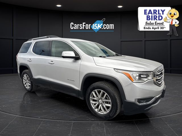 Quicksilver Metallic 2018 GMC Acadia SLE-2 AWD SUV / Crossover Four-Wheel Drive 6-Speed Automatic