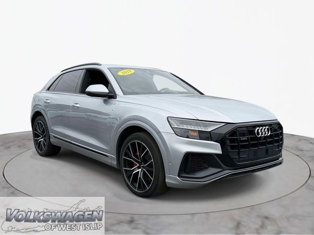 Silver Metallic 2019 Audi Q8 quattro Prestige 55 TFSI SUV / Crossover All-Wheel Drive 8-Speed Automatic