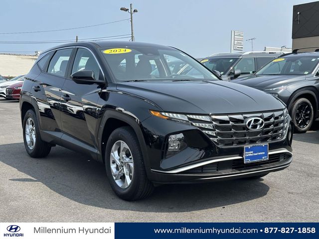 Black Pearl 2024 Hyundai Tucson SUV / Crossover All-Wheel Drive 8-Speed Automatic