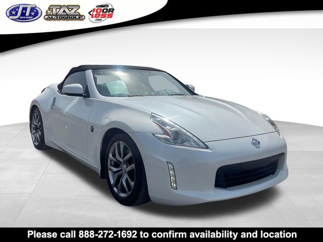 Pearl White Metallic 2013 Nissan 370Z Roadster Convertible Rear-Wheel Drive 7-Speed Automatic