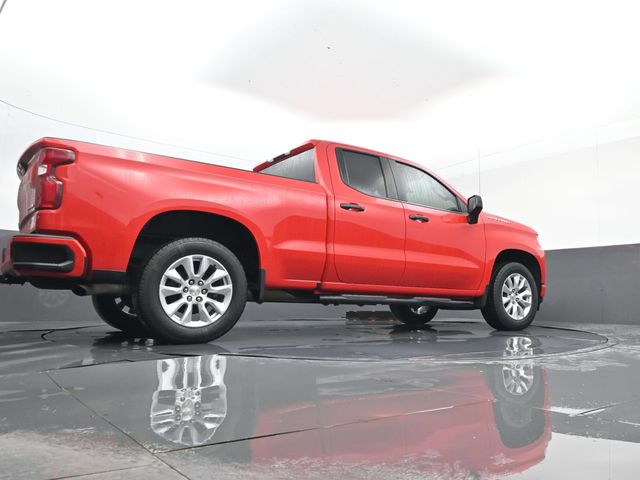 2021 Red Hot Chevrolet Silverado 1500 Custom 4X4 Truck