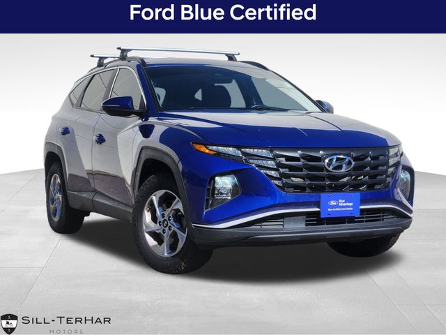 Intense Blue 2023 Hyundai Tucson SUV / Crossover All-Wheel Drive 8-Speed Automatic