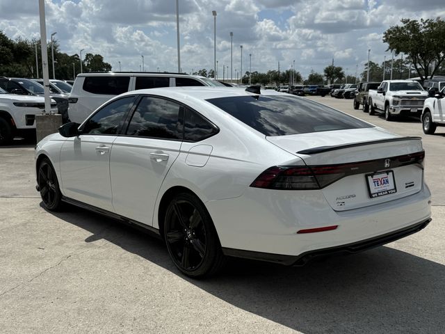 2024 Honda Accord Hybrid Sport-L White at DeMontrond Gulf Freeway