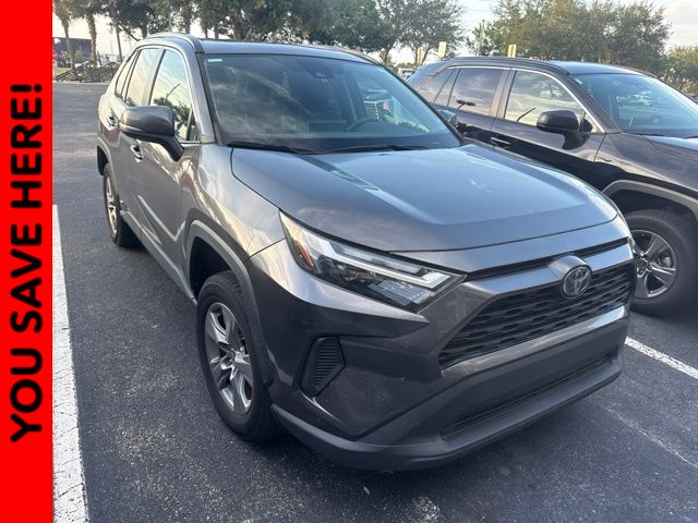 Magnetic Gray Metallic 2022 Toyota RAV4 Hybrid SUV / Crossover All-Wheel Drive Continuously Variable Transmission