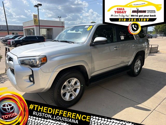 Classic Silver Metallic 2024 Toyota 4Runner SUV / Crossover Four-Wheel Drive 5-Speed Automatic