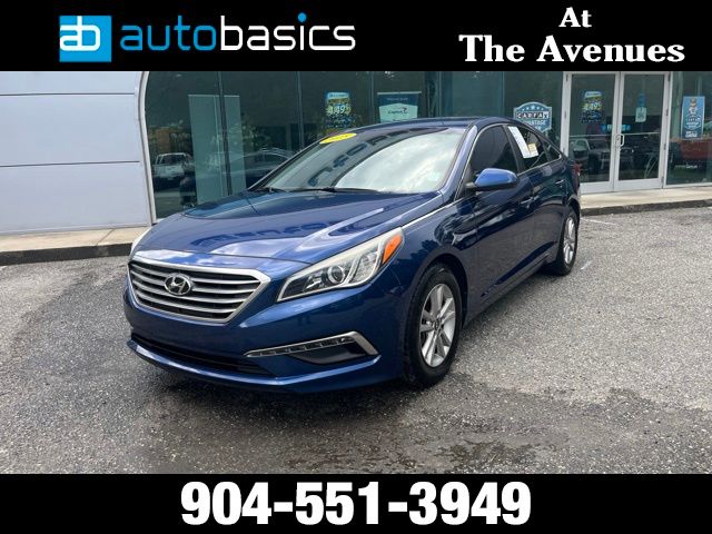 Lakeside Blue 2015 Hyundai Sonata Sedan Front-Wheel Drive 6-Speed Automatic