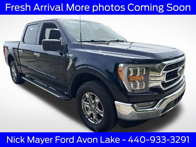 Antimatter Blue Metallic 2023 Ford F-150 Pickup Truck Four-Wheel Drive Automatic