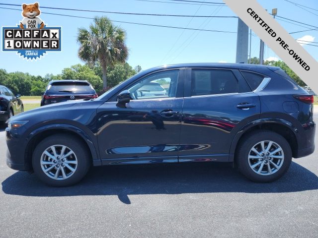 2025 Mazda CX-5 2.5 S Preferred Package Blue at Stokes Mazda