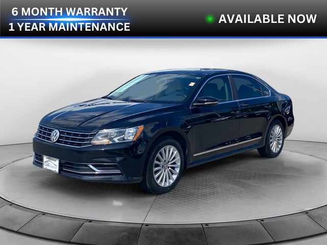 Deep Black 2017 Volkswagen Passat Sedan Front-Wheel Drive 6-Speed Automatic