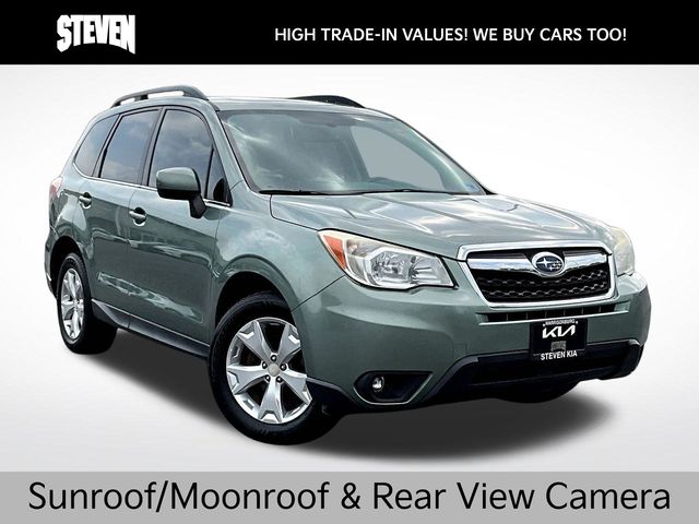Jasmine Green Metallic 2015 Subaru Forester SUV / Crossover All-Wheel Drive Continuously Variable Transmission