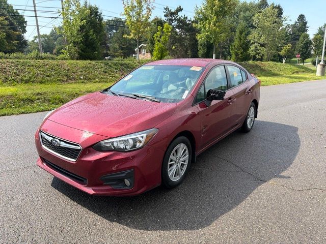 2017 Subaru Impreza 2.0i Premium Red at Phil Fitts Ford