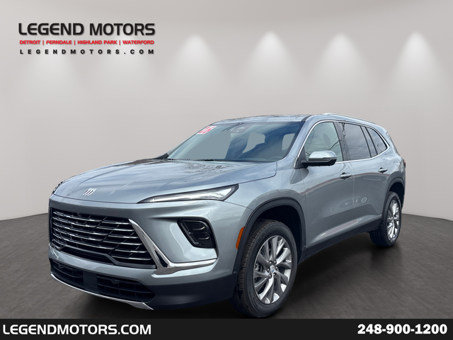 moonstone gray metallic 2026 Buick Enclave Preferred AWD SUV / Crossover Four-Wheel Drive 8-Speed Automatic