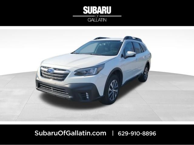 Crystal White Pearl 2021 Subaru Outback Premium Crossover AWD SUV / Crossover All-Wheel Drive Continuously Variable Transmission