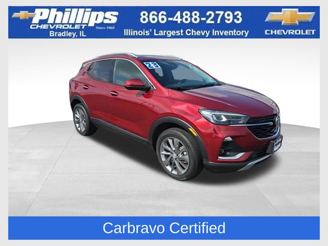 Cinnabar Metallic 2023 Buick Encore GX SUV / Crossover All-Wheel Drive 9-Speed Automatic