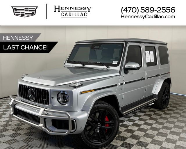 Iridium Silver Metallic 2025 Mercedes-Benz G-Class SUV / Crossover All-Wheel Drive 9-Speed Automatic