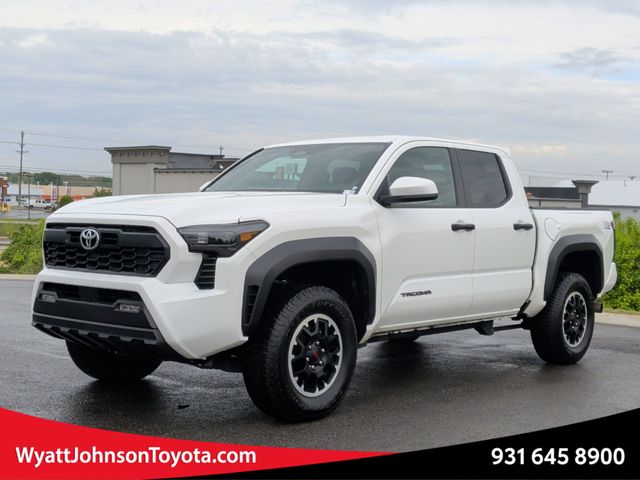 Ice Cap 2025 Toyota Tacoma TRD Off-Road Double Cab 4WD Pickup Truck Four-Wheel Drive 8-Speed Automatic