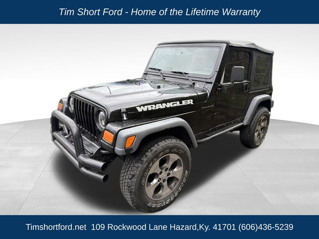 Black Clear Coat 1999 Jeep Wrangler SUV / Crossover Four-Wheel Drive 5-Speed Manual