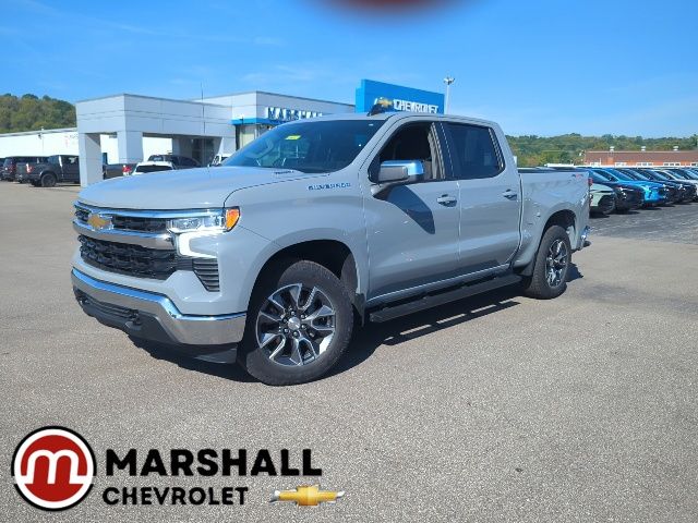 Slate Gray Metallic 2024 Chevrolet Silverado 1500 Pickup Truck Four-Wheel Drive 8-Speed Automatic