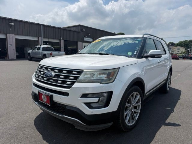 White Platinum Clearcoat Metallic 2016 Ford Explorer SUV / Crossover All-Wheel Drive 6-Speed Automatic