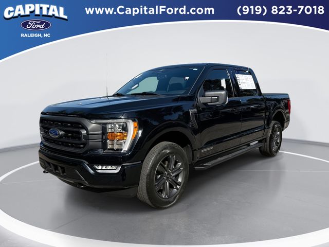 Black Metallic 2023 Ford F-150 Pickup Truck Four-Wheel Drive Automatic