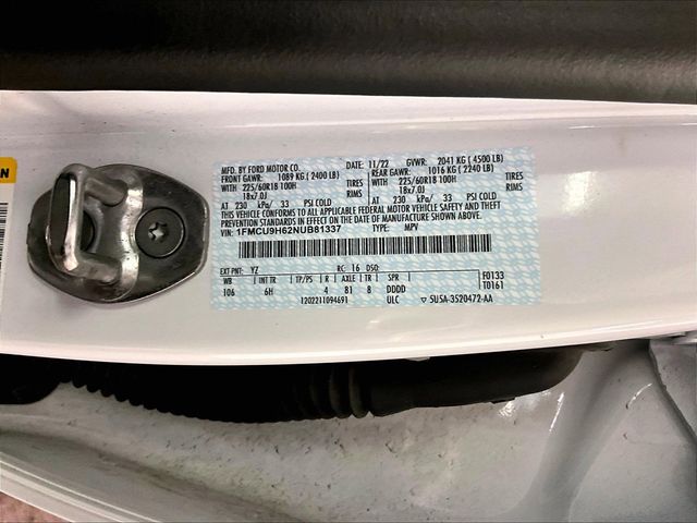 2022 Ford Escape SEL White at Honda North