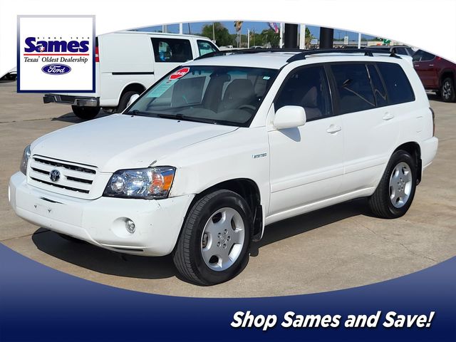 Super White 2004 Toyota Highlander SUV / Crossover 5-Speed Automatic Overdrive
