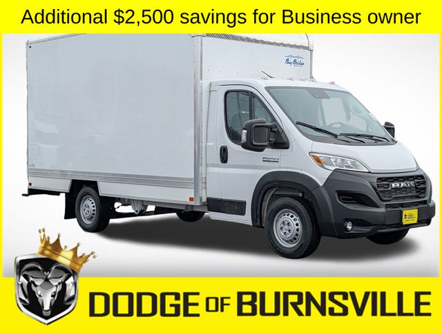 Bright White Clearcoat 2026 RAM ProMaster Chassis 9-Speed Automatic