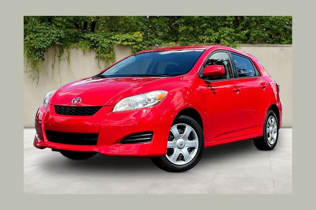 Radiant Red 2010 Toyota Matrix Base Hatchback Front-Wheel Drive 4-Speed Automatic