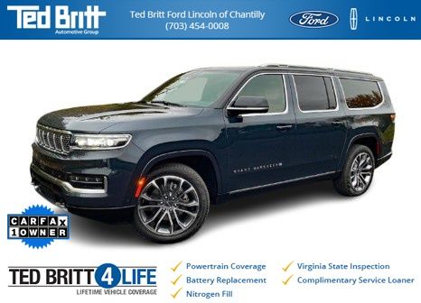 River Rock 2024 Jeep Wagoneer Series III 4WD SUV / Crossover Four-Wheel Drive 8-Speed Automatic