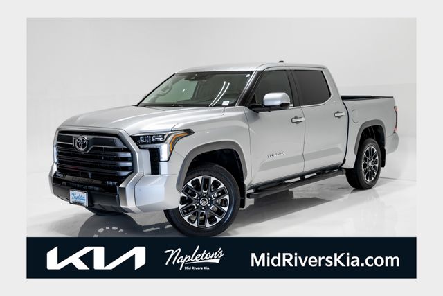 Celestial Silver Metallic 2024 Toyota Tundra Pickup Truck Four-Wheel Drive Automatic