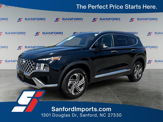 Twilight Black 2022 Hyundai Santa Fe SUV / Crossover All-Wheel Drive 8-Speed Automatic
