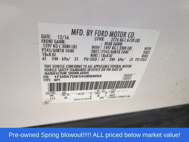 Used 2017 White Ford XLT image 50