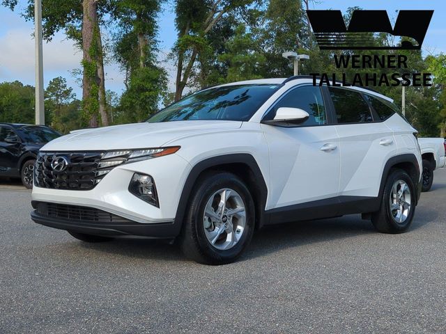 White Pearl 2024 Hyundai Tucson SEL FWD SUV / Crossover Front-Wheel Drive 8-Speed Automatic