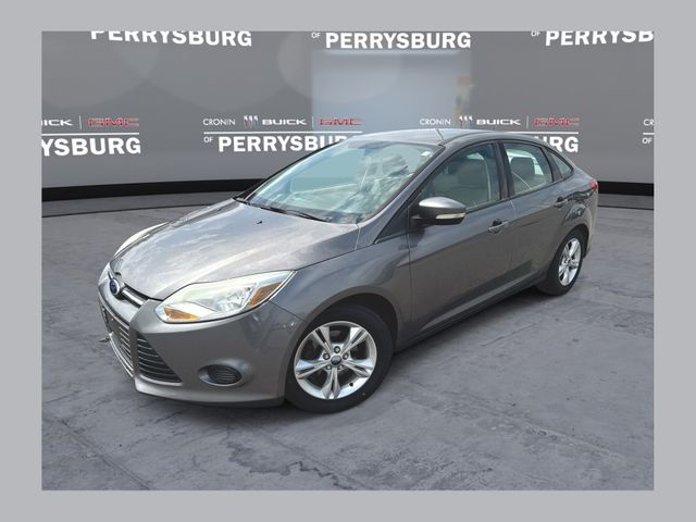 Sterling Gray Metallic 2014 Ford Focus Sedan Front-Wheel Drive 6-Speed Automatic