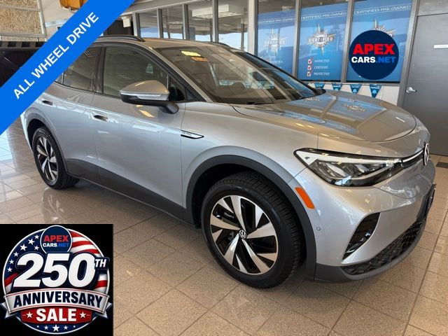 Silver 2023 Volkswagen ID.4 Pro AWD SUV / Crossover All-Wheel Drive Automatic
